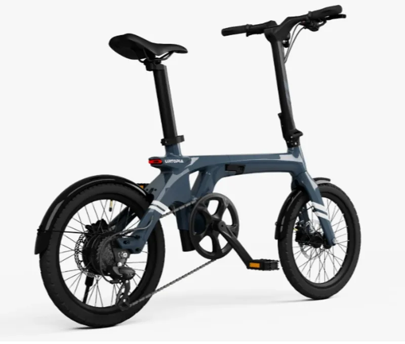 Urtopia Foldable Smart Carbon Fiber Ebike Aegean Blue-2