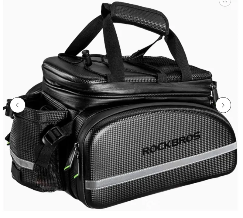 Waterproof Carbon Leather Cargo Pack 34L 