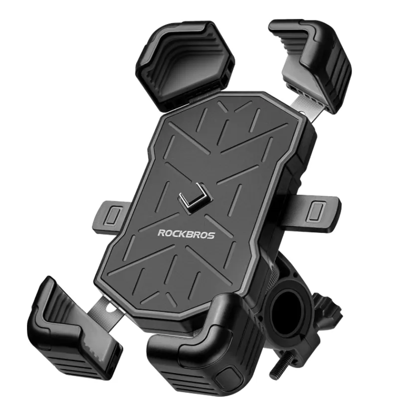 Phone Holder - Grey - Automatic Locking Quick Release-5