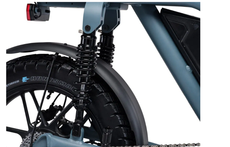 Pedego Moto Electric Bike - Matte Black w/ Mag Wheels 20 inch wheels-3