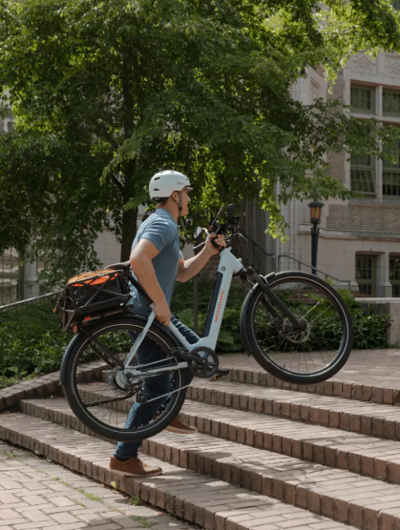 RadKick - 7-Speed Electric Lightweight Bike - Arctic Blue-2