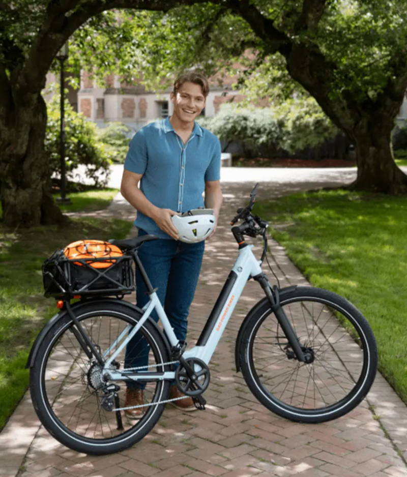 RadKick - 7-Speed Electric Lightweight Bike - Arctic Blue-4