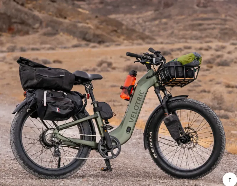 Velotric Nomad 2 Fat Tire Ebike in Olive