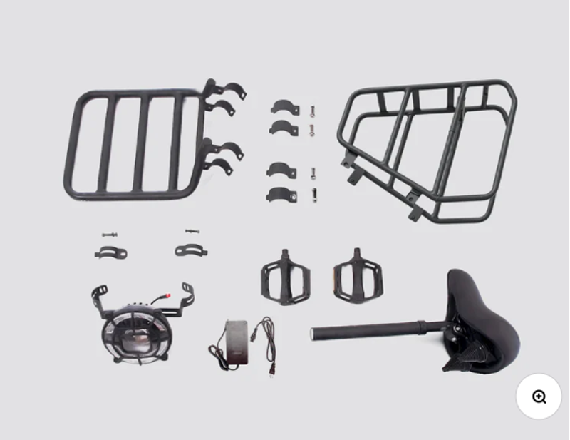 Birch Grolar AWD Hunting Electric Fat Tire Bike Forest Camo-2