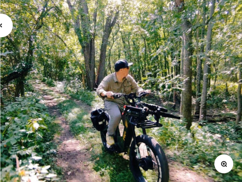 Birch Grolar AWD Hunting Electric Fat Tire Bike Forest Camo-5