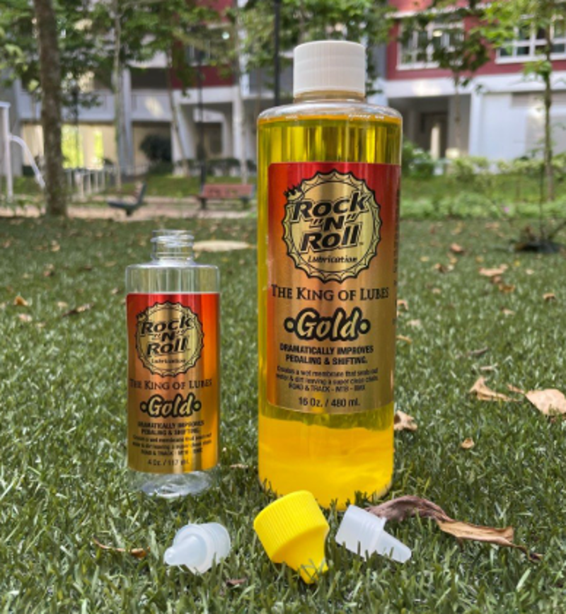 LUBE - Rock-n-Roll Gold Bike Chain Lube King of Lubes-1