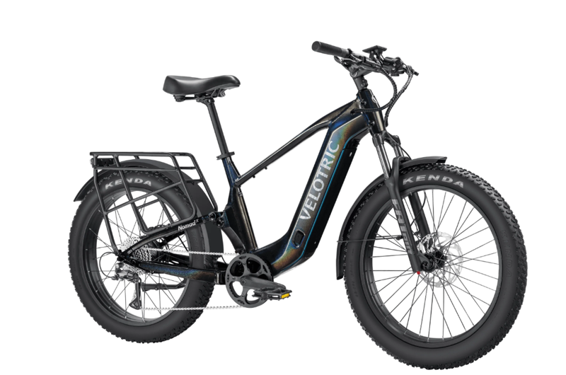 Velotric Nomad 2X Hi-Step Full Suspension Fat Tire Ebike in Obsidian-1