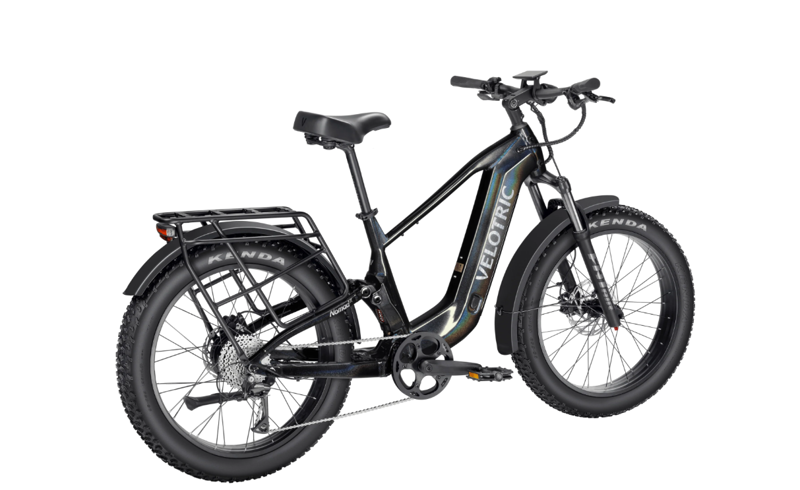 Velotric Nomad 2X Hi-Step Full Suspension Fat Tire Ebike in Obsidian-2
