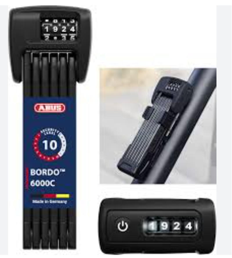 LOCKS - ABUS BORDO Combo 6000C w/LED-8