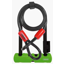 LOCKS - ABUS Ultra 410 U-Lock + Cobra 10 Cable Green