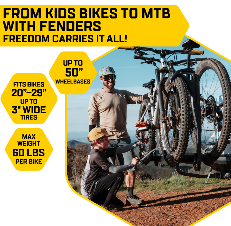 Saris Freedom 2-Bike Hitch Rack-1