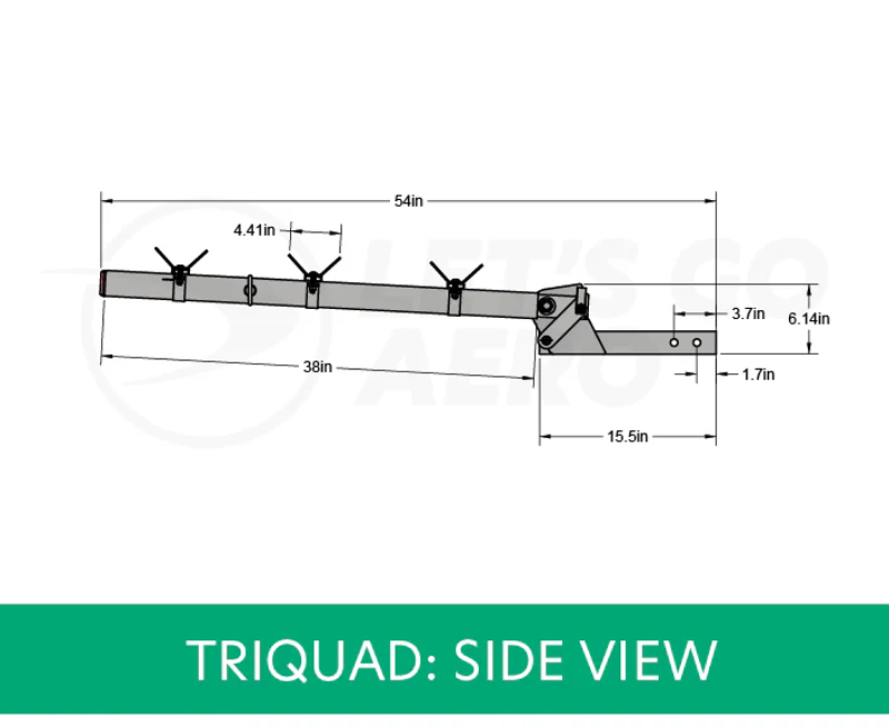 Let's Go Aero - TriQuad Trike Carrier-7