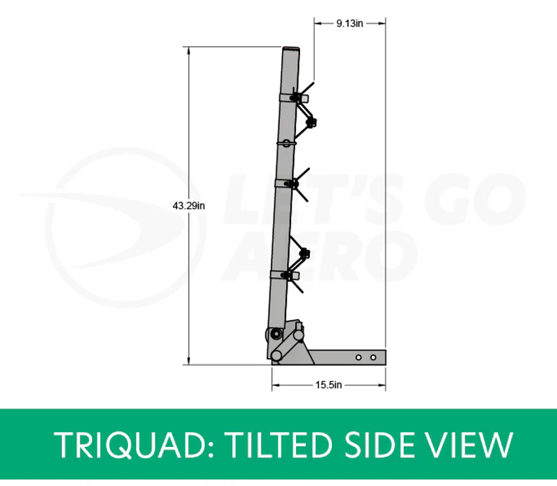 Let's Go Aero - TriQuad Trike Carrier-9