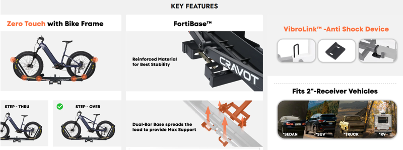 VEHICLE RACKS - Cravot MagRack X1 MAX-7