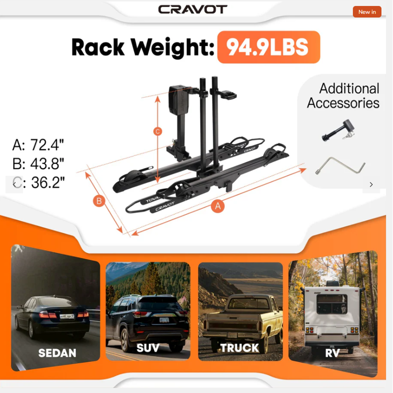 VEHICLE RACKS - Cravot CyberRack E2 ELECTRIC-4