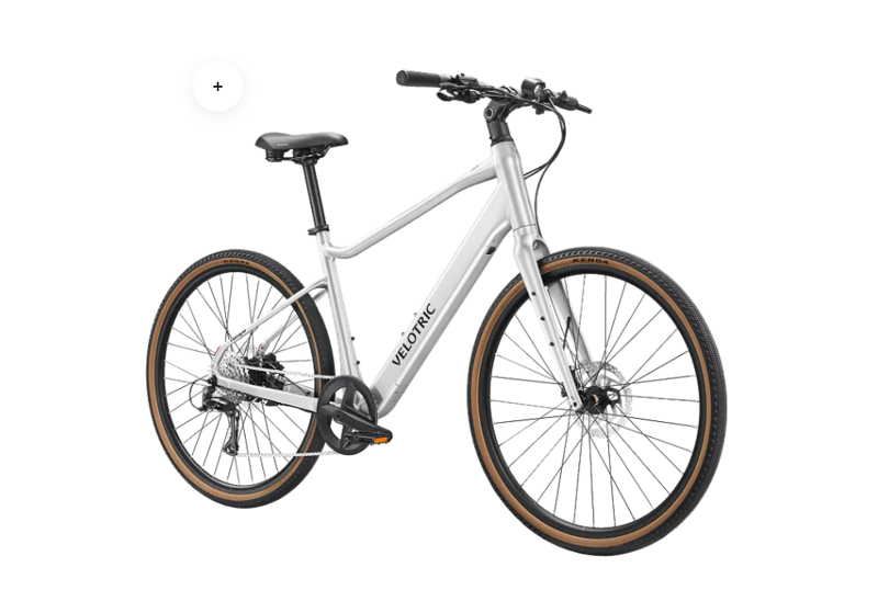 Velotric Tempo Hi-Step Ebike Large in Lightning Silver-1