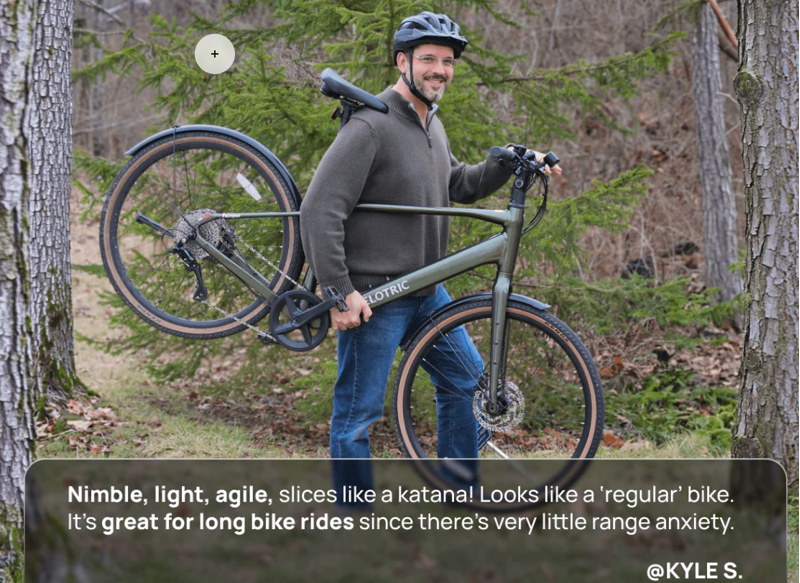 Velotric Tempo Hi-Step Ebike Large in Lightning Silver-3