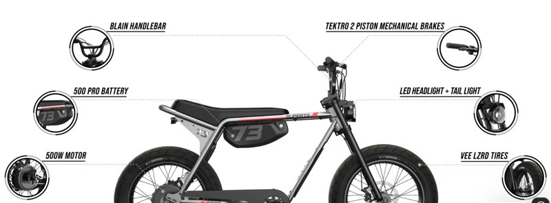 SUPER73-ZX CORE Metallic Aluminum YM2025-4