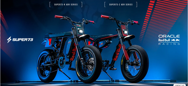 SUPER73-M1D SE Redbull Blue