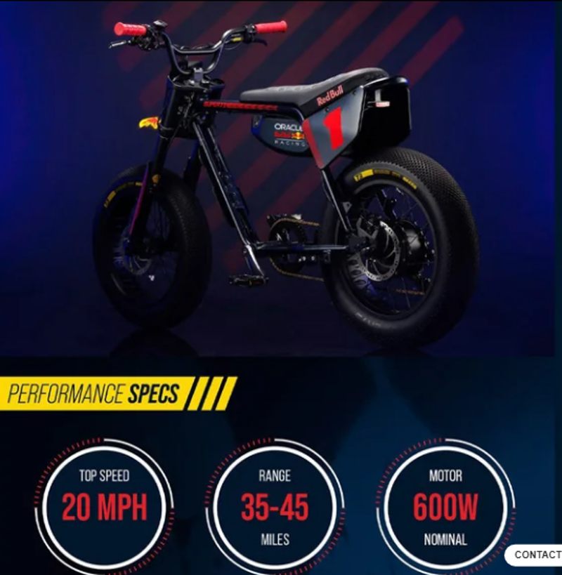 SUPER73-M1D SE Redbull Blue-2