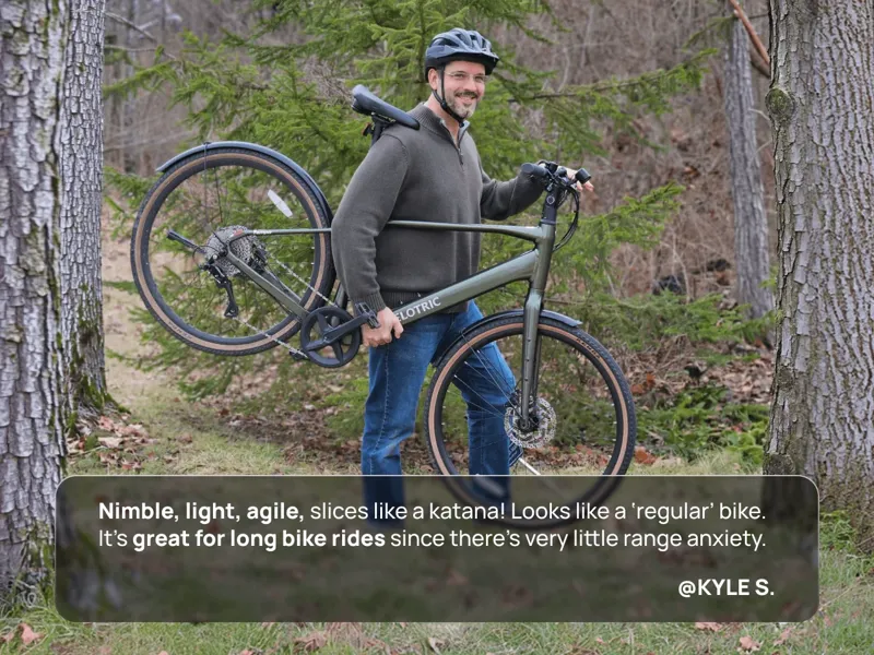 Velotric Tempo Hi-Step Ebike Regular in Forest Evergreen-7