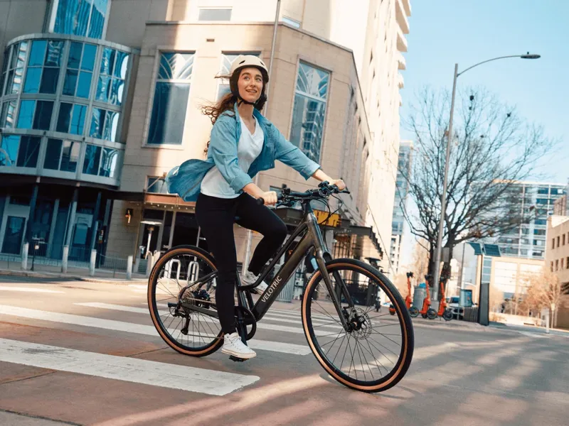 Velotric Tempo Hi-Step Ebike Large in Forest Evergreen-11