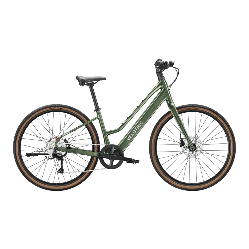 Velotric Tempo Hi-Step Ebike Large in Forest Evergreen-1
