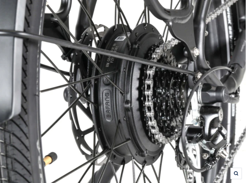 Troxus TRAX 1.0 Step-Thru Commuter 500W/15Ah in Matte Red-10