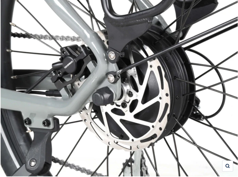 Troxus TRAX 1.0 Step-Thru Commuter 500W/15Ah in Matte Red-11