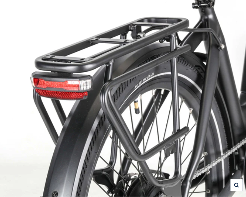 Troxus TRAX 1.0 Step-Thru Commuter 500W/15Ah in Matte Red-8