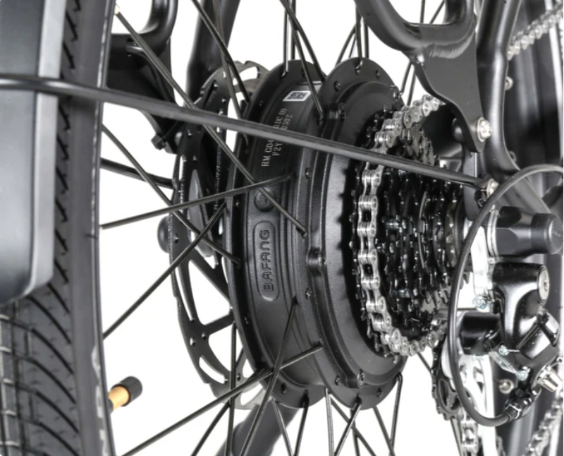 Troxus TRAX 1.0 Step-Thru Commuter 500W/15Ah in Matte Black-8