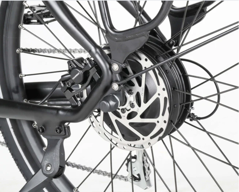 Troxus TRAX 1.0 Step-Thru Commuter 500W/15Ah in Matte Black-9