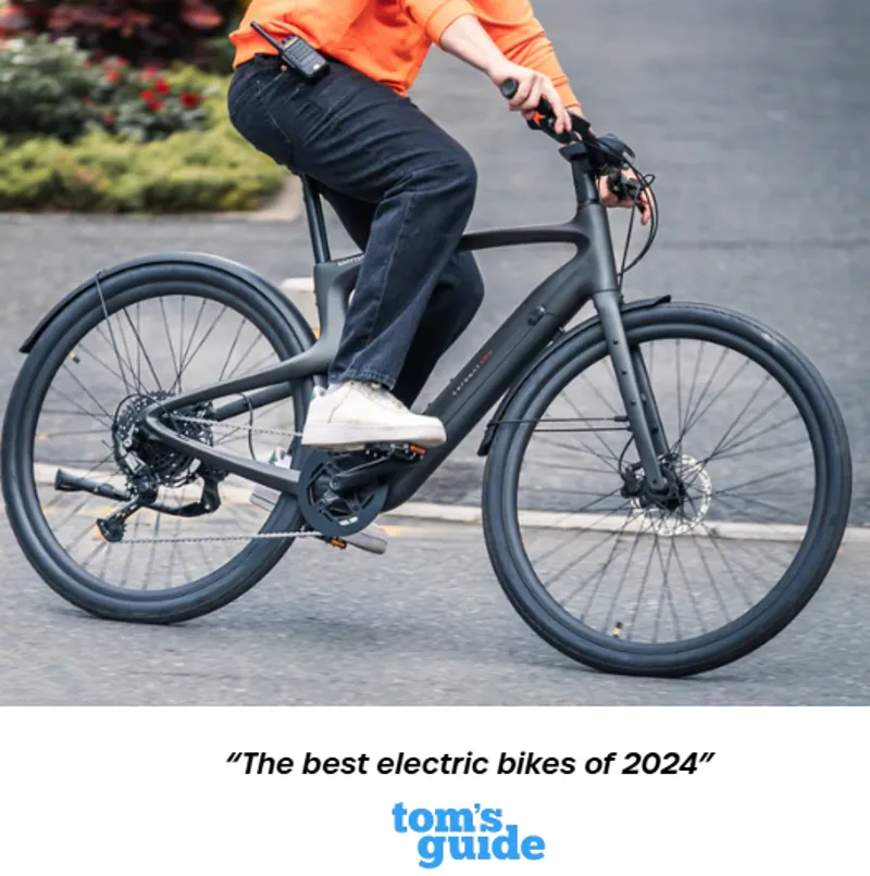 Urtopia Carbon 1 Pro Smart Carbon Fiber Ebike in Blu-6