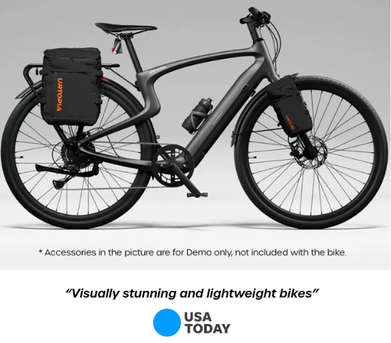 Urtopia Carbon 1 Pro Smart Carbon Fiber Ebike in Blu-9