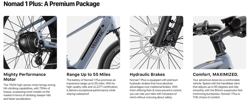Velotric Nomad 1 Plus Step-Thru in Forest E-Bike-5