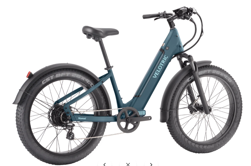 Velotric Nomad 1 Plus Step-Thru in Forest E-Bike-1