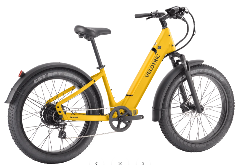 Velotric Nomad 1 Plus Step-Thru Mango -1