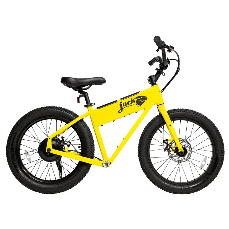JackRabbit XG - Lightweight and Compact XL Micro eBike Yellow