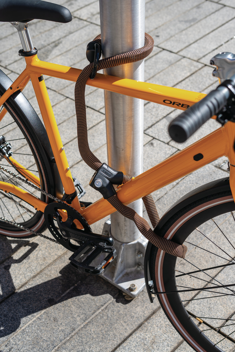 Abus Infinity Loop 1806 Lock 4'6 in Autumn Orange-3