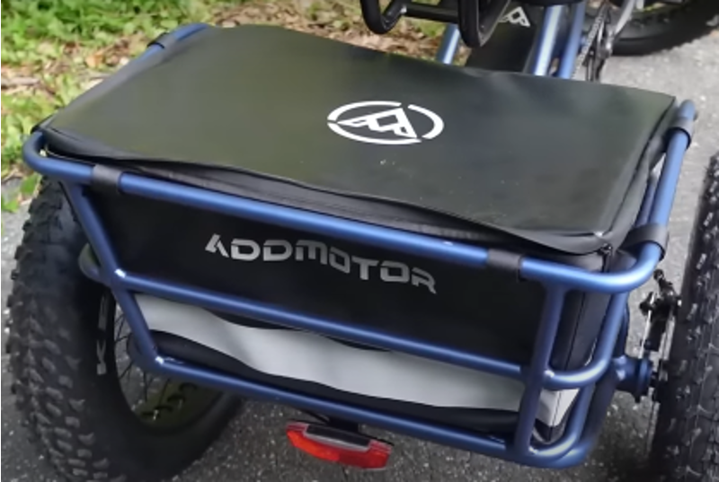 Addmotor Arisetan II M-360 Semi-Recumbent E-Trike in Blue-6