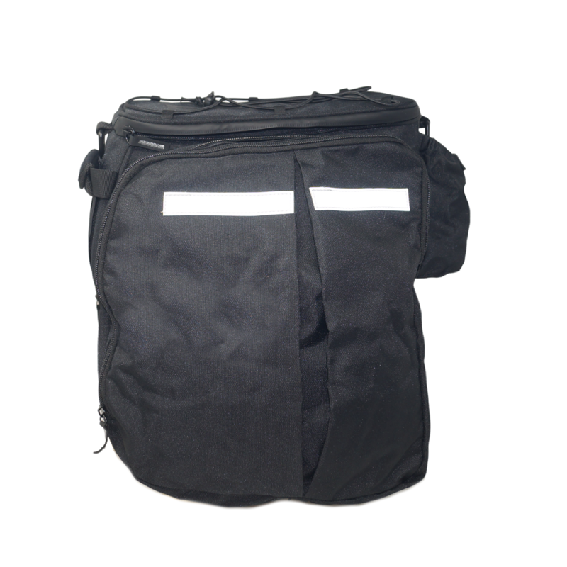 Bikase MIK Trunk Bag Big Daddy Bicycle Rack Bag in Black-3