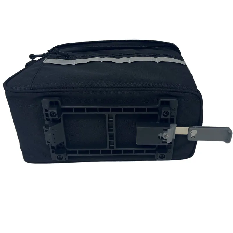 Bikase MIK Trunk Bag Big Daddy Bicycle Rack Bag in Black-4