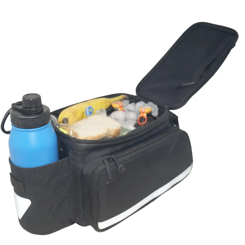 Bikase MIK Trunk Bag Big Daddy Bicycle Rack Bag in Black-7