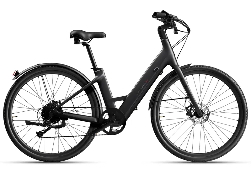 Urtopia Carbon Classic Step-Thru E-Bike in Black