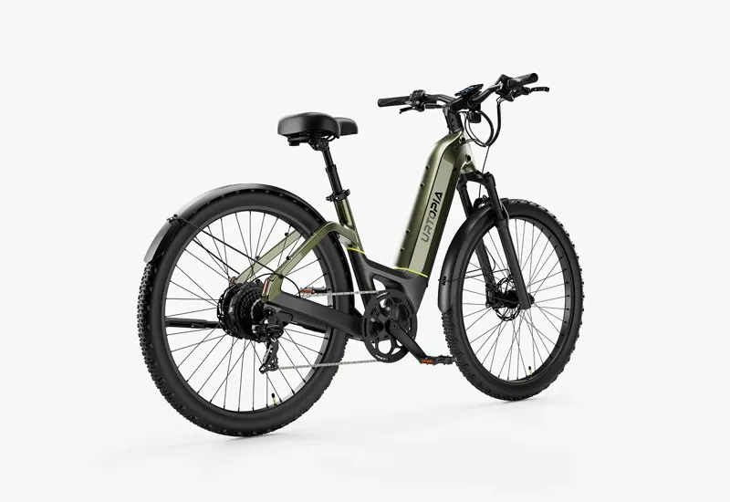 Urtopia Atom Carbon E-Bike in Olive-5