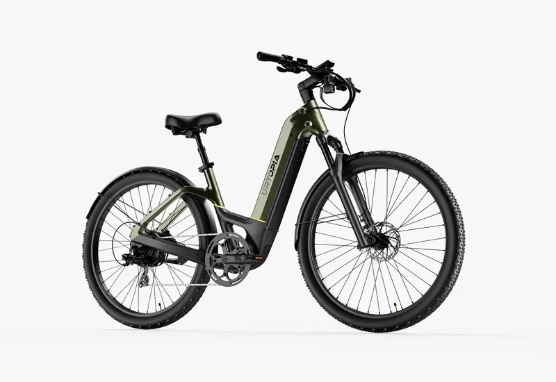 Urtopia Atom Carbon E-Bike in Olive-6