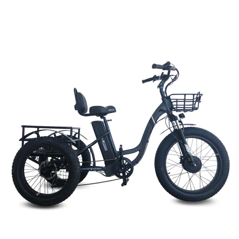 Emojo Caddy Pro Electric Trike in Grey