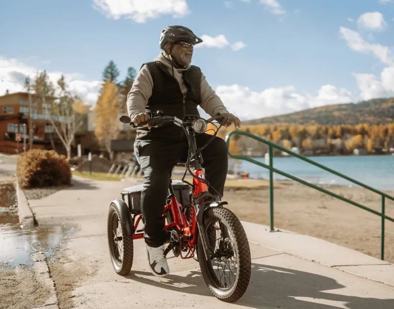 Velotric Trikes Triker Electric Tricycle in Red-7