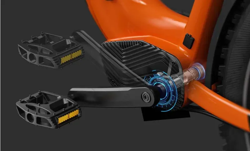 Mokwheel Basalt 2.0 Electric Bike in Orange-4