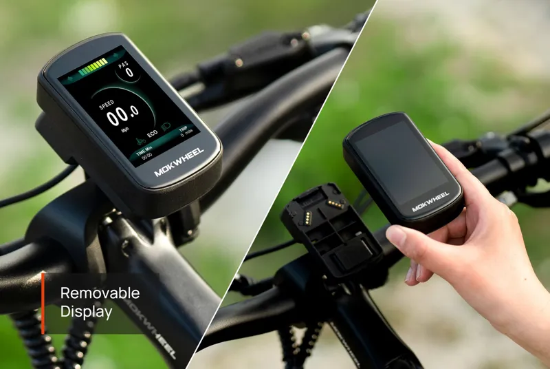 Mokwheel Basalt 2.0 ST Electric Bike in Olive Green-1